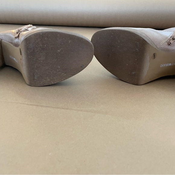 Tan Lucky brand heeled boots - Picture 3 of 4